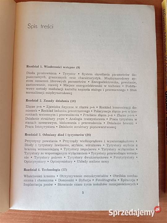 Diody i tyrystory w pytaniach i odpowiedziach S technika, nauki techniczne Książki naukowe i popularnonaukowe Tarnobrzeg