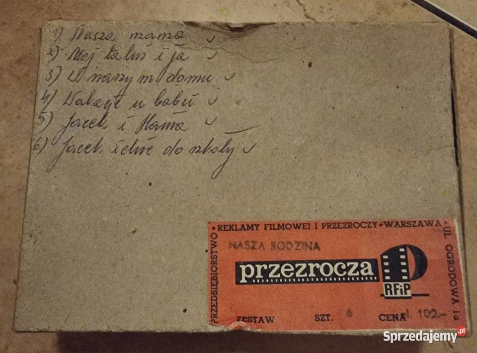 Przeźrocza slajdy 4 x Zestawy 12 Slajdów Rzeszów śląskie Sosnowiec