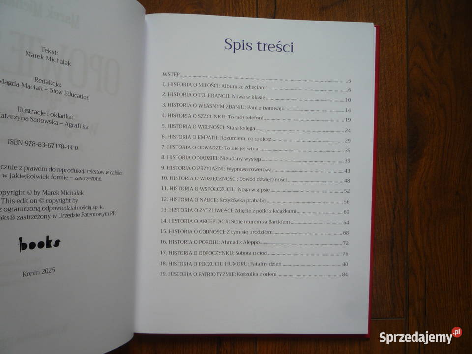 Opowieści o tym co w życiu ważne Michalak Marek Beletrystyka, powieści Szczecin