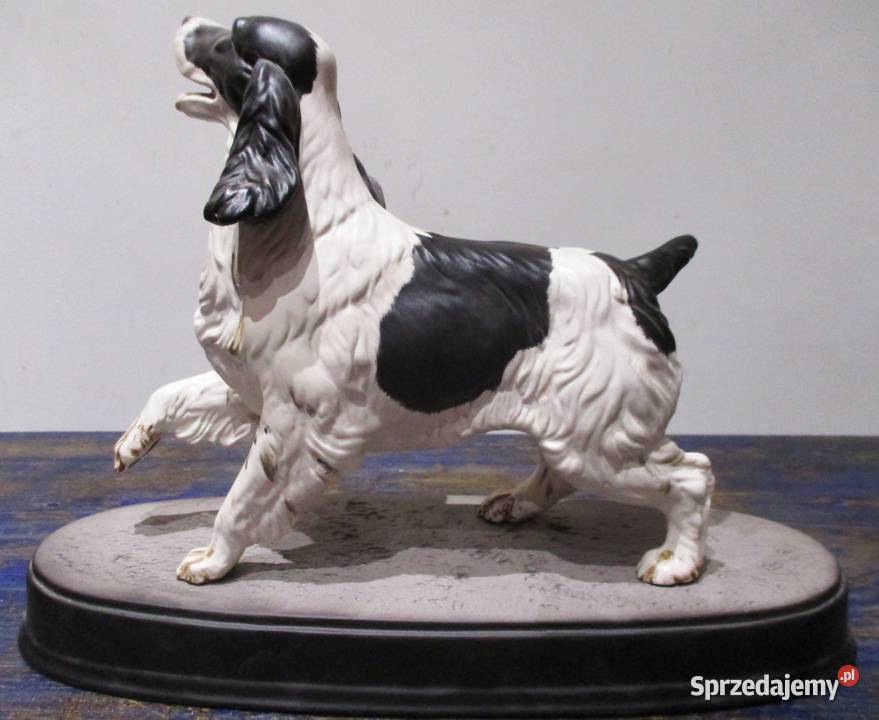 Duża Figura Pies Spaniel Beswick Nieporęt