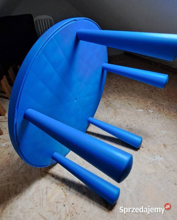 MAMUT Ikea Stolik 2 krzesełka Niebieskie Meble Jelenia Góra sprzedam