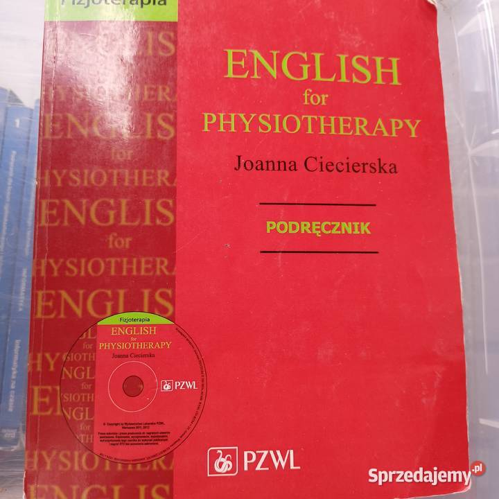 English for Physiothetaraphy książki księgarnia Książki do nauki języka obcego Warszawa sprzedam