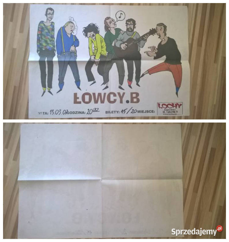Plakat ŁOWCYB Lochy Sosnowiec 13032007 sprzedam