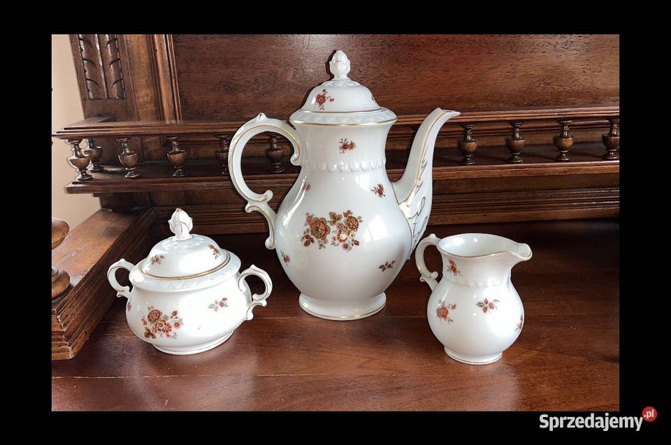 Dzbanek cukiernica i mlecznik KPM Germany 192545 Porcelana i szkło Gdańsk sprzedam