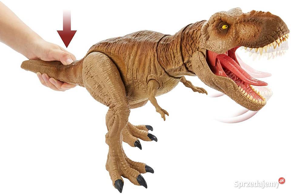 Tyranozaur TRex Park Jurajski Dźwięk Ruch Mogilany sprzedam