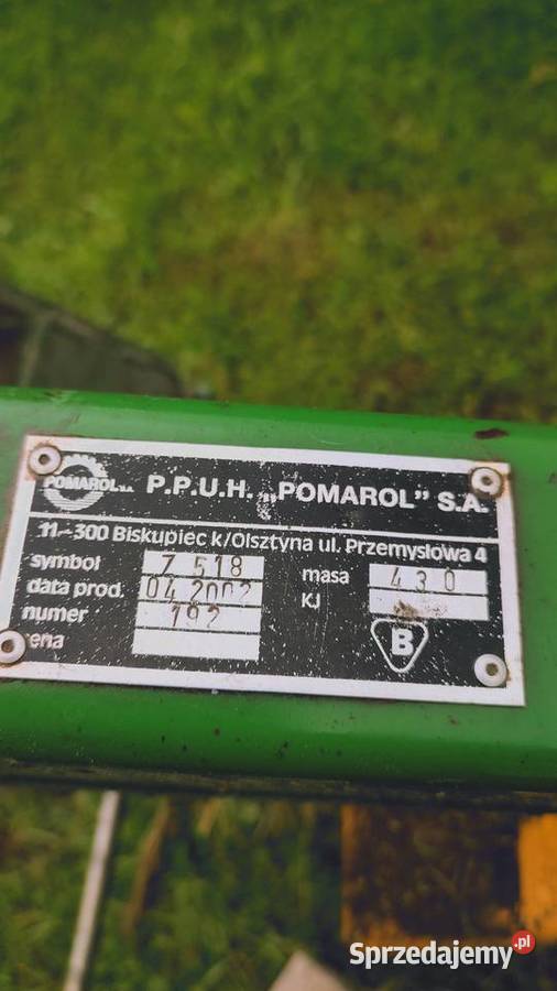 Przewracarko Zgrabiarka Zgrabiarki i przetrząsacze