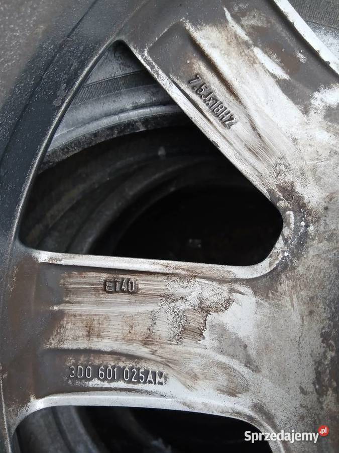 Kompleti 4 Felg Aluminiowych 18 VW Passat B8 Częstochowa
