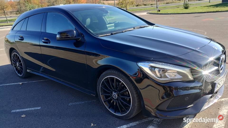 Mercedes CLA 220 shooting brake AMG 2018r skórzana tapicerka Stalowa Wola