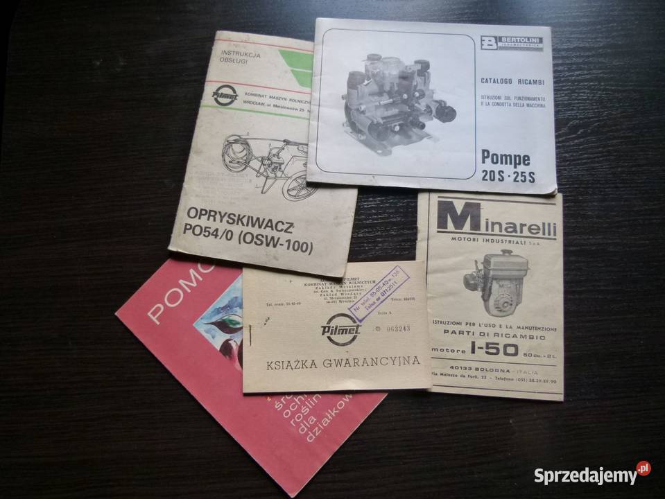 Opryskiwacz spalinowy taczkowy PILMET P0540 100l Zamość