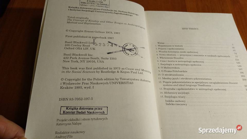 Pojęcie pokrewieństwa i inne szkice o metodzie i Gdańsk