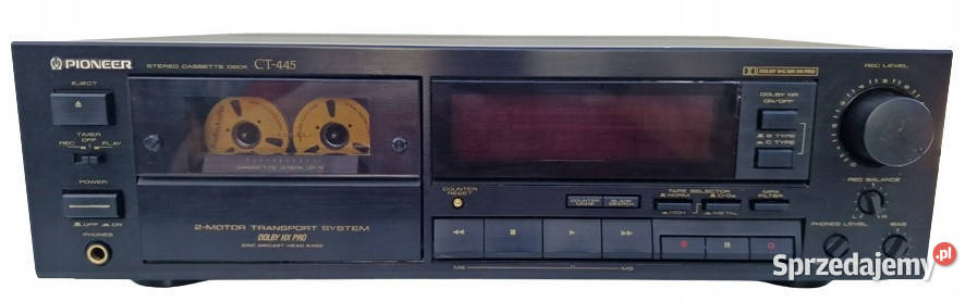 Magnetofon Pioneer CT445 Stereo Cassette Deck wielkopolskie Międzychód