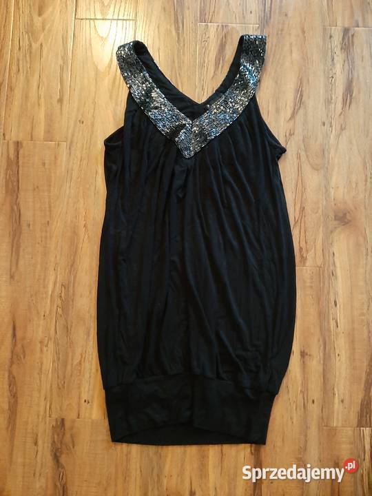 elegancka czarna bluzeczka bez rękawów twentyone Rozmiar 38(M) Sandomierz