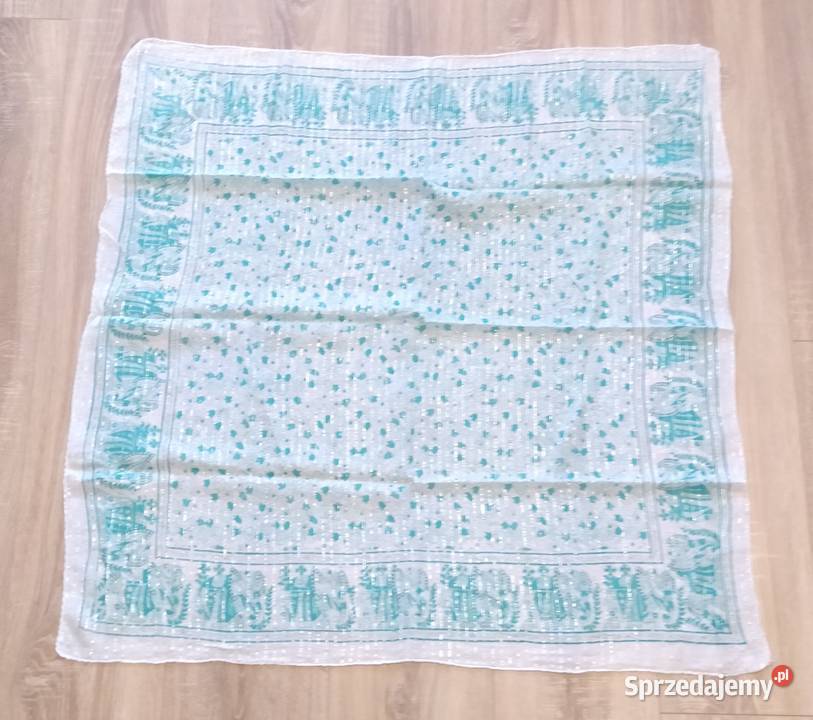 Chusta damska KWIATY SŁOŃ Hajnówka