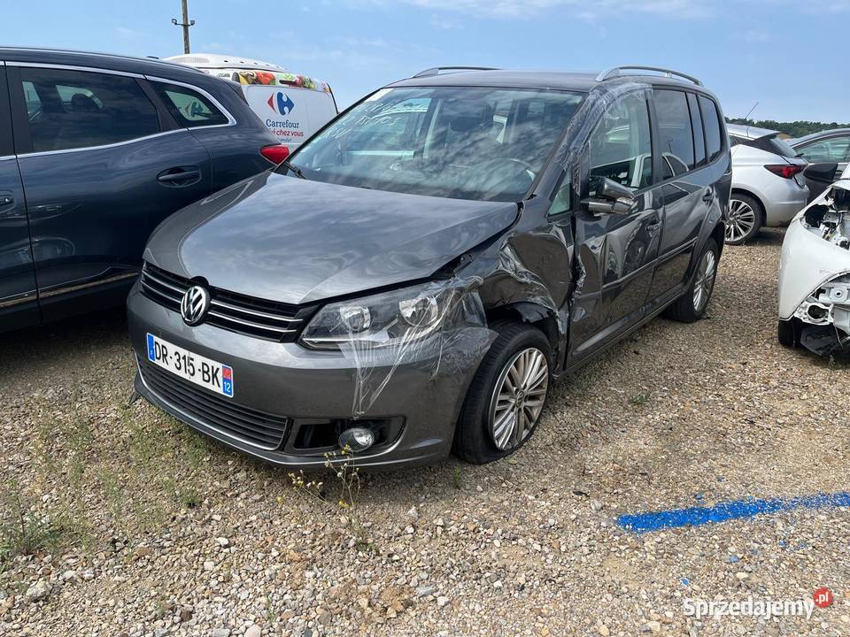 VOLKSWAGEN Touran 12 TSi 105 Cup DR315 szary Kielce sprzedam