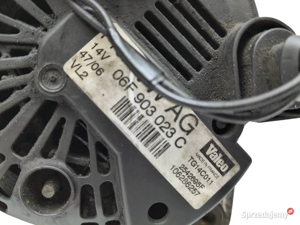 ALTERNATOR VW Passat B6 Golf V Seat Altea 19 20 Motoryzacja lubelskie Chełm