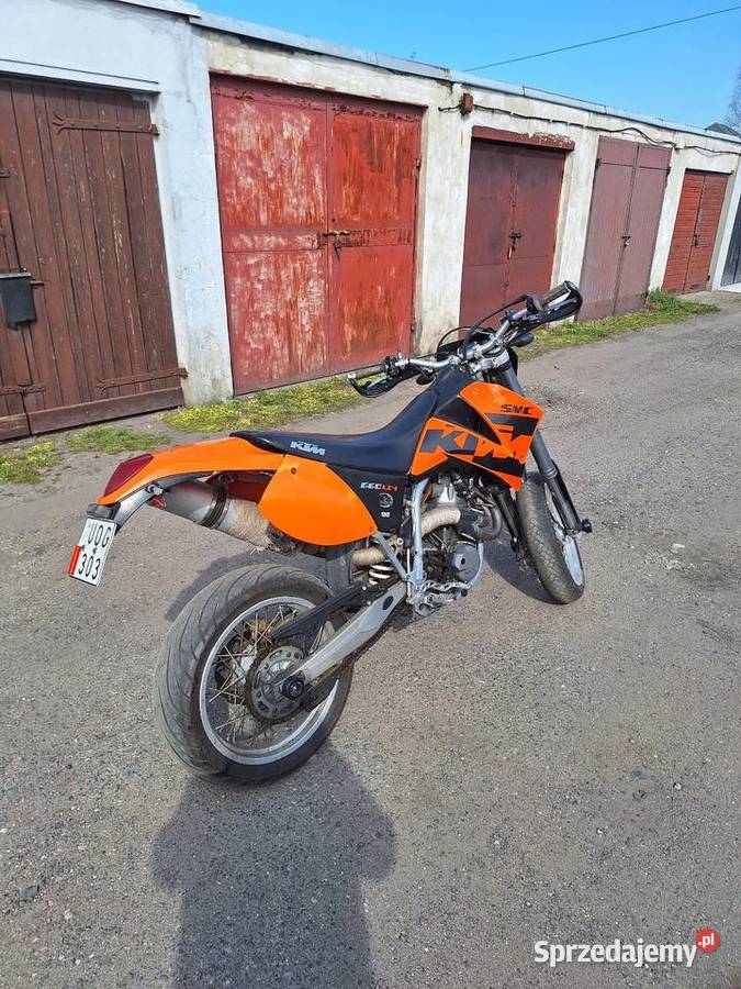 KTM SMC LC4 660 stan Rok produkcji 2004 lubuskie Strzelce Krajeńskie sprzedam