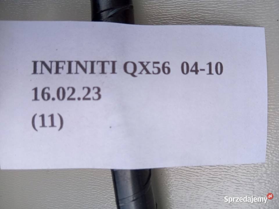 WIĄZKA INSTALACJA DRZWI TYŁ INFINITI QX56 0410 Nowy Tomyśl