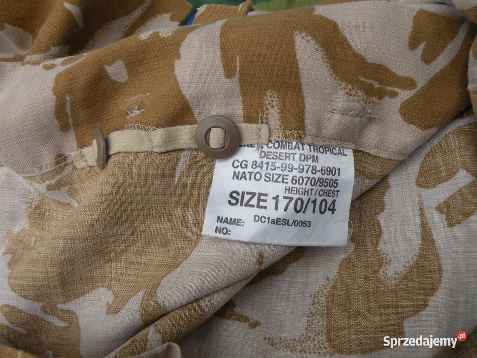 Bluza DDPM 170104 obszyta Militaria Wrocław