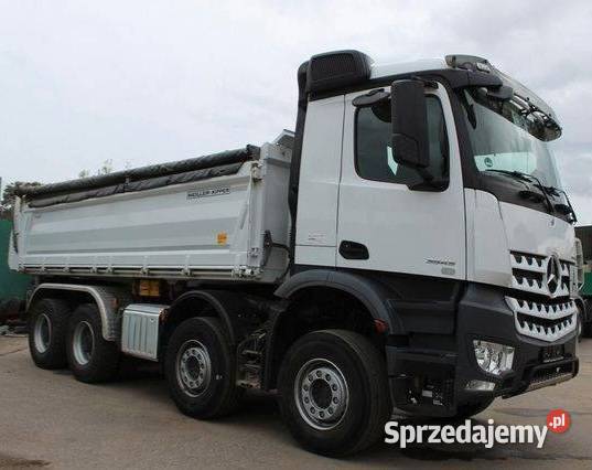 Wywrotka 8x4 Bordmatic Mercedes 3545 Eur 6 mazowieckie Warszawa