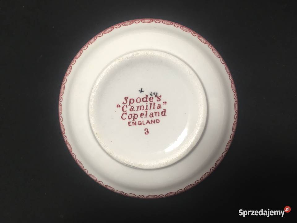 Stara miseczka Spode Camilla porcelana zachodniopomorskie Kołobrzeg