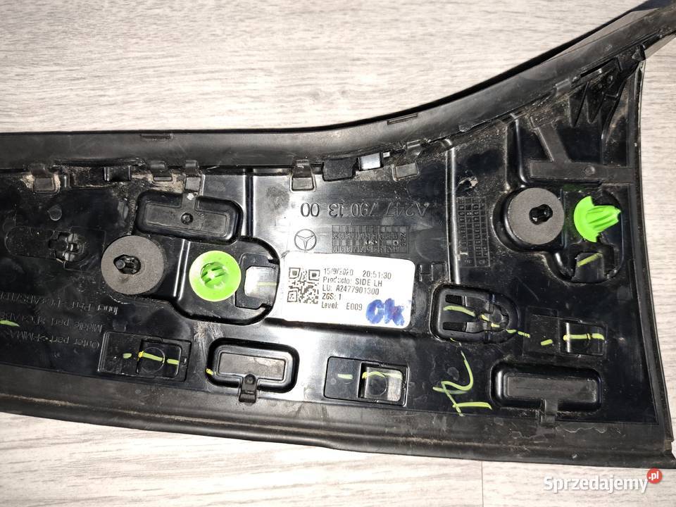 MERCEDES BKLASA W247 LISTWA SPOILERA PRAWA LEWA Kargowa