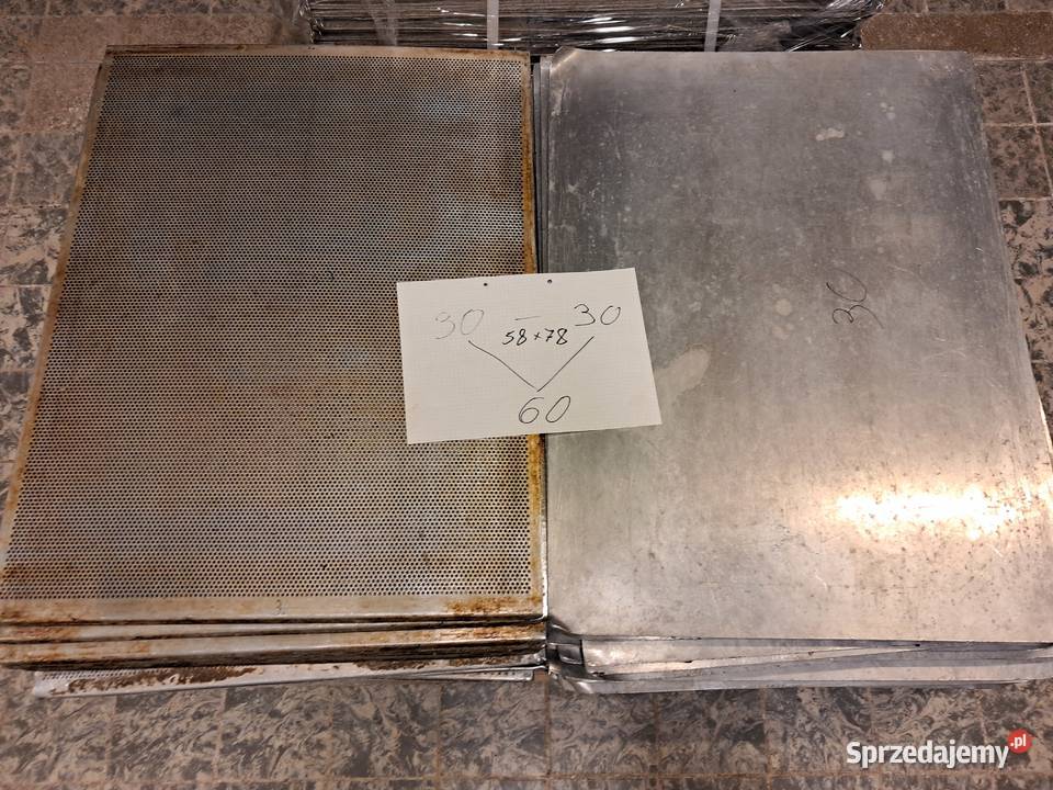 Blachy piekarnicze wypiekowe 58x78 podkarpackie Rzeszów