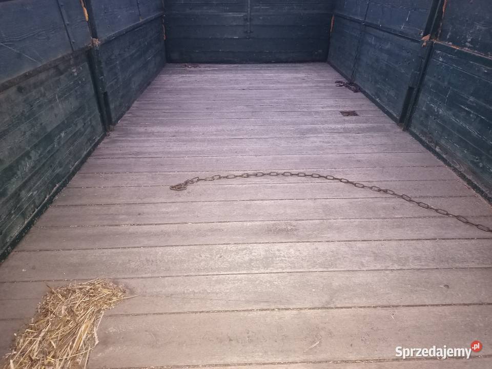 Przyczepa 8 10 ton zarejestrowana Kłodawa
