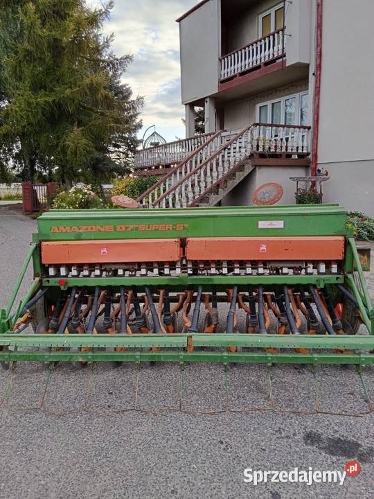 Siewnik Talerzowy Amazone D7 3m Ścieżki drobny łódzkie sprzedam