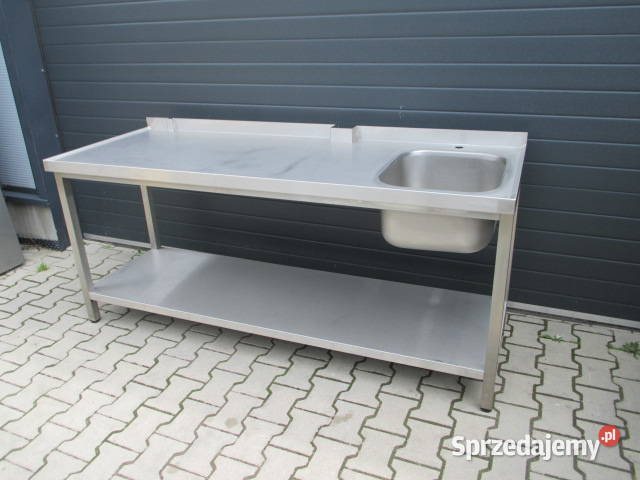 Zlew Gastronomiczny Z Półką Stół Komora Prawej wielkopolskie sprzedam
