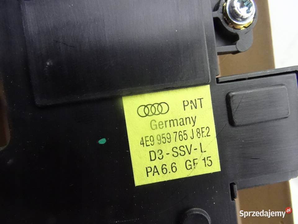4E0881325C AUDI A8 D3 OSLONA FOTELA WENTYLACJA wielkopolskie Przemęt
