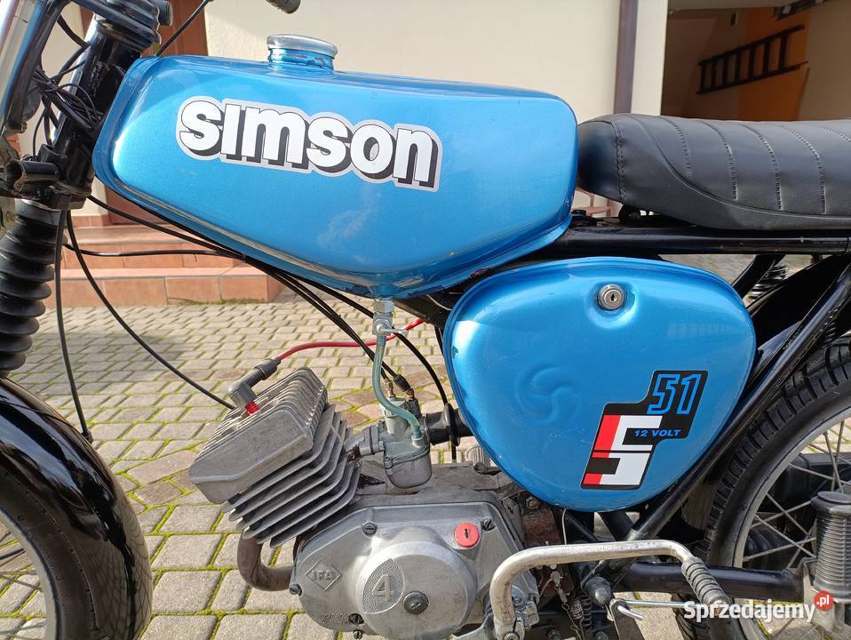 Simson S51 zarej 1986r łódzkie Sieradz
