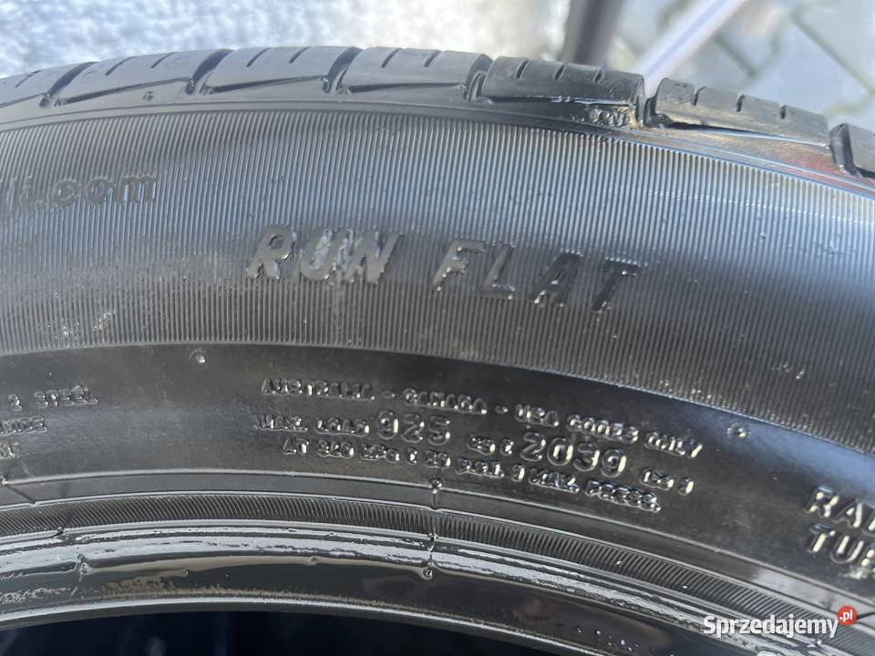Pirelli P7 run flat 24550R19 okol opon lubelskie Lublin sprzedam