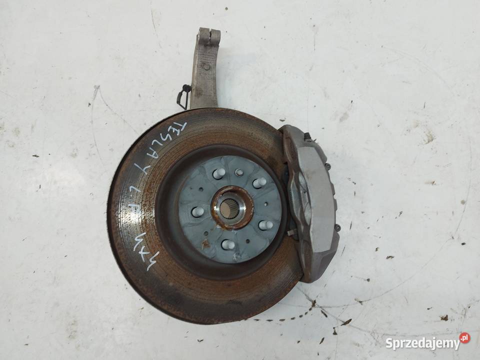 TESLA MODEL Y 2022r ZWROTNICA PIASTA LEWY PRZÓD