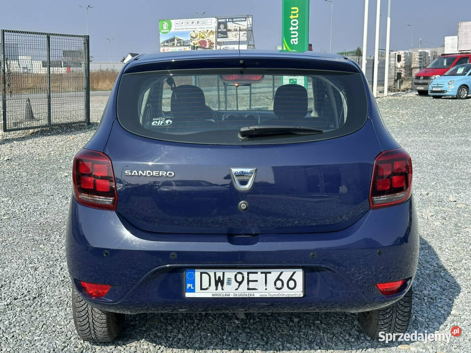 Dacia Sandero 10 SCe 73 2019r krajowy niski Wrocław sprzedam