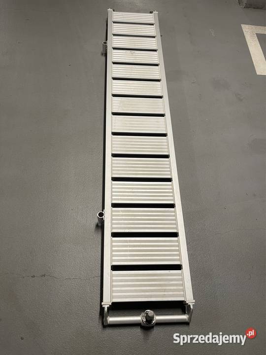 Trap jachtowy aluminiowy 200x37 z rolkami Pozostałe Warszawa