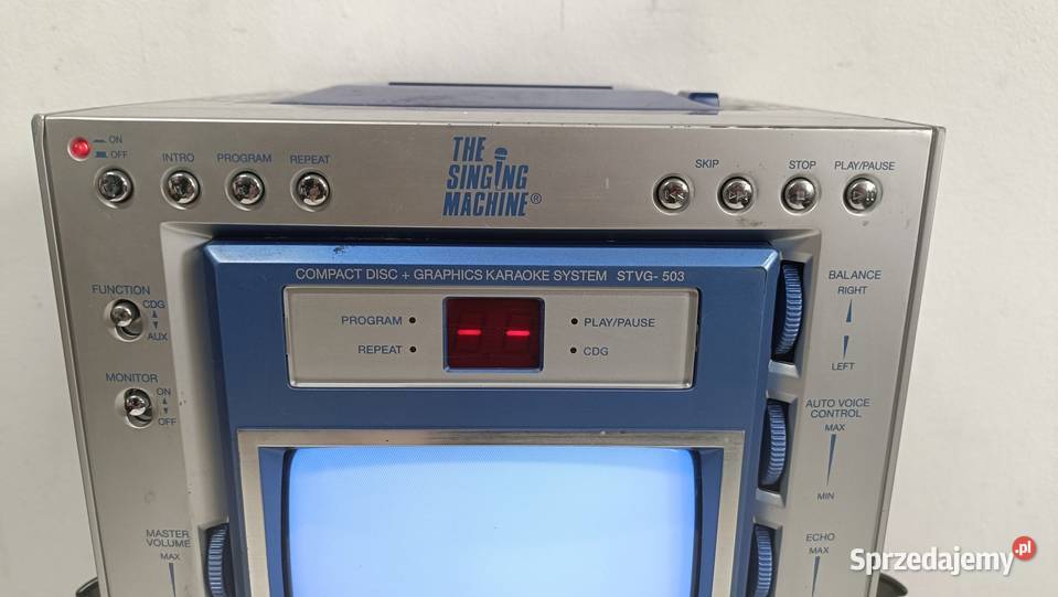 STVG503 Monitor CD CD Monitor Singing Machine Poznań