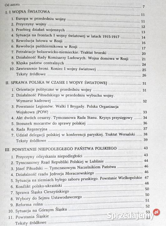 Polska i świat w XX wieku Witold Pronobis