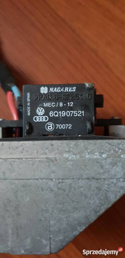 Rezystor sterowanie dmuchawy Audi Seat Vw ogrzewanie Części samochodowe Dzierzby Szlacheckie