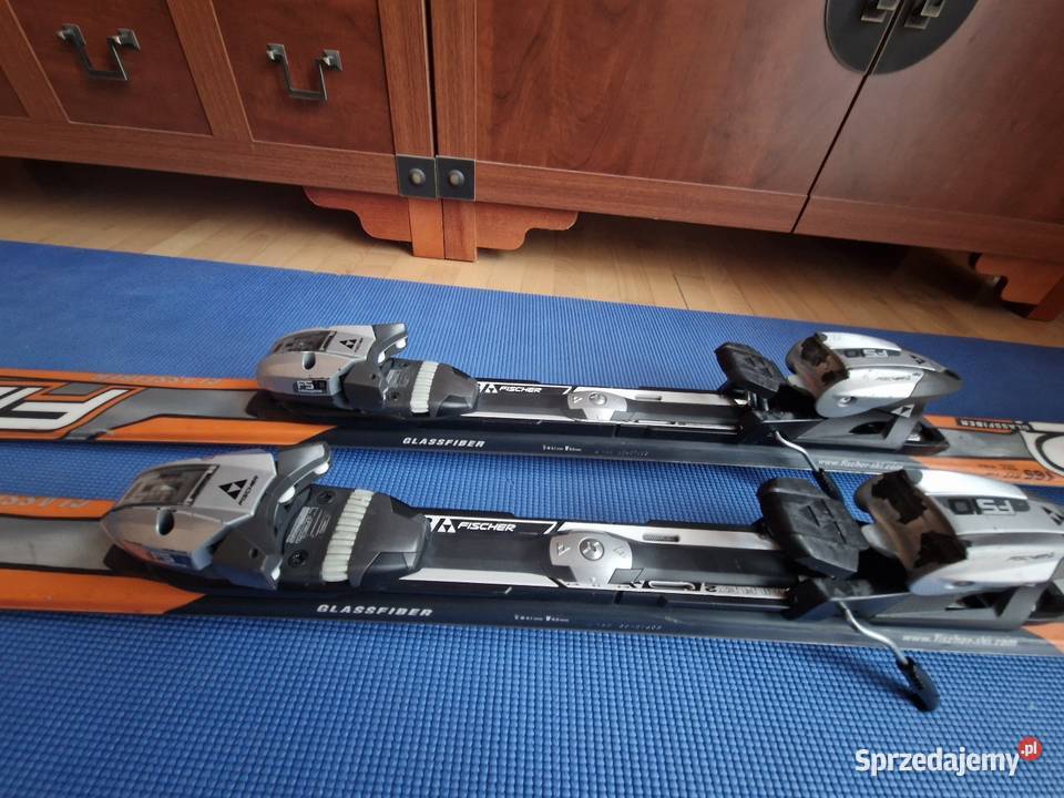 Narty Fischer RX2 165 z wiązaniami Radomsko