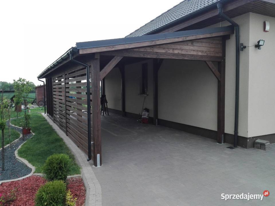 Wiata garażowa Konin