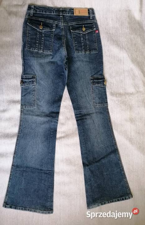 DAMSKIE SPODNIE JEANSOWE AI AI JEANS R 28 Łódź sprzedam