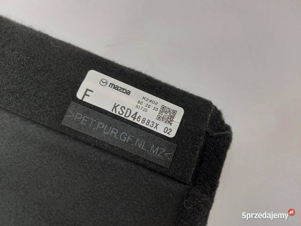 Mazda CX5 II Lift PODŁOGA WYKŁADZINA BAGAŻNIKA dolnośląskie