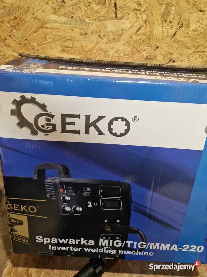 Spawarka MIGTIGMMA220 Geko G80096 wielkopolskie Głogowa