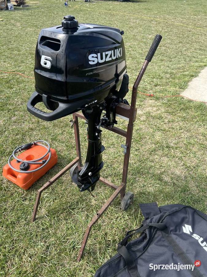 SUZUKI DF6AS Silnik zaburtowy 6 Brzeg