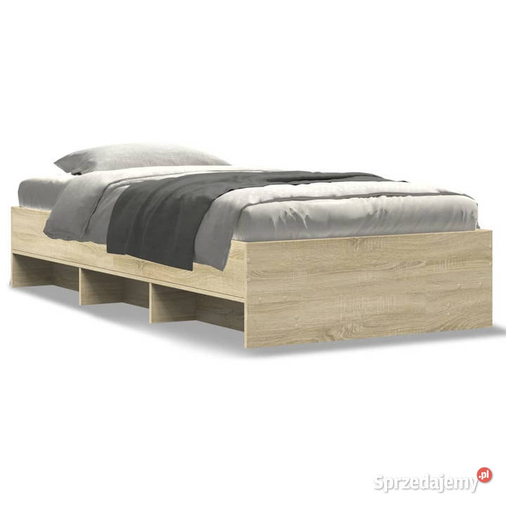 Łóżko bez materaca dąb sonoma 90x190 WM3295704 mazowieckie Warszawa