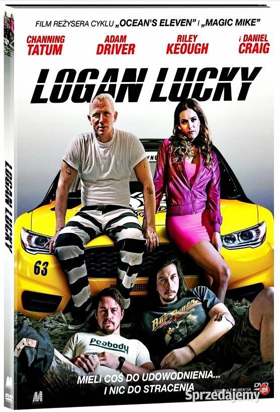 LOGAN LUCKY CHANNING TATUM DVD KS Kalisz