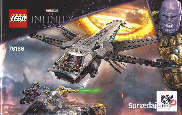 Lego The Infinity Saga 76186 instrukcja Kraków