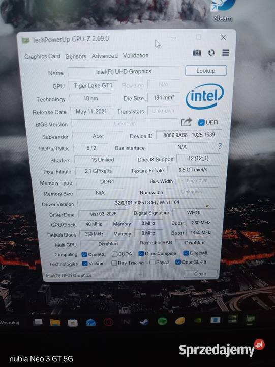 Acer nitro 5 Intel Core i5 Acer lubelskie Łukowa