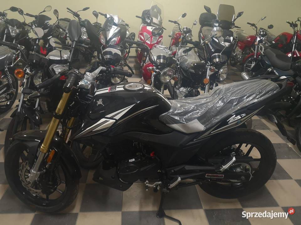 Nowy Motocykl Romet ZONE S 125 1km Złocieniec