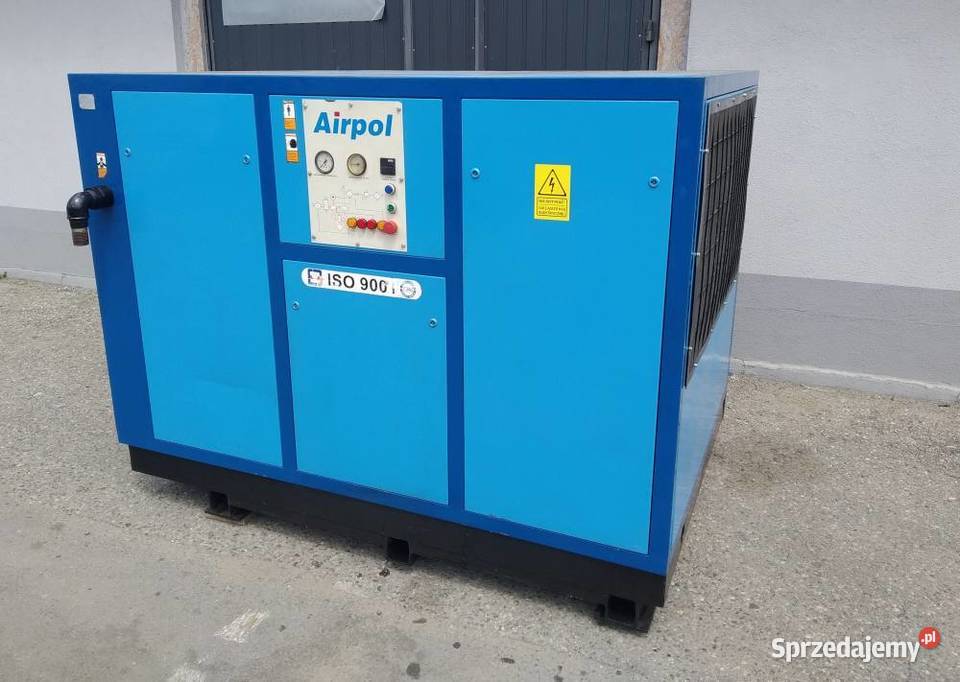 Kompresor sprężarka śrubowa AIRPOL 75 kW 610 m3h Biznes i Przemysł Stary Sącz